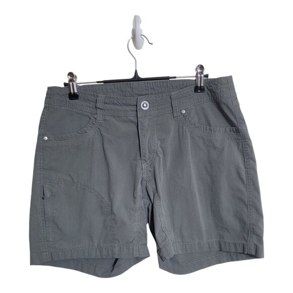 Kuhl Pants - Kuhl Shorts Women 8 Gray Splash Gorpcore Camping Fishig Outdoors Hiking 6078